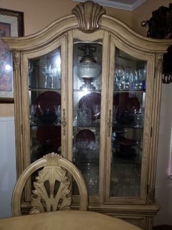 Antique Wood Showcase