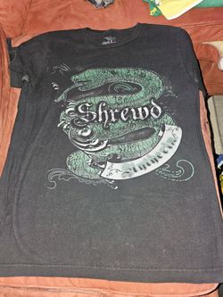 Harry Potter Slytherin Shrewd Shirt From Universal Size S