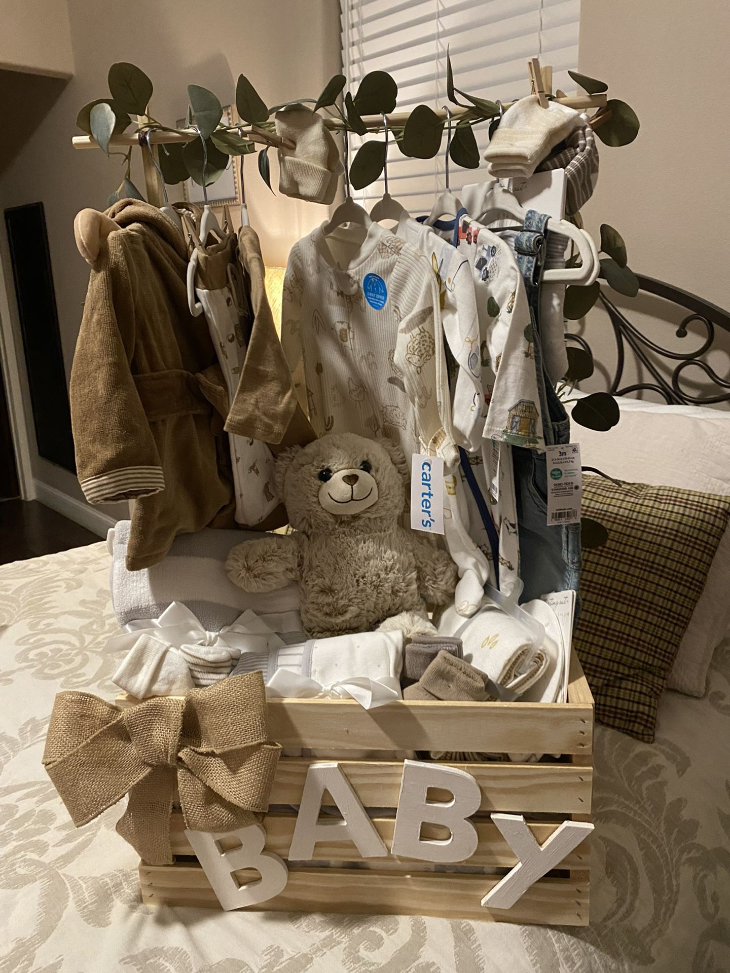 Custom Baby Basket For Gifts