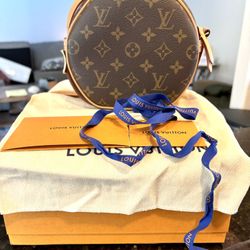 Louis Vuitton Boite Chapeau Souple Monogram pm Brown Shoulder Bag 2170