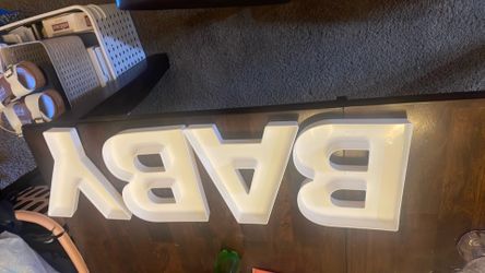 Baby letter trays