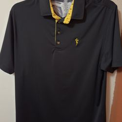 “Very Rare” Elvis TCB Golf Style Polo Shirt XL