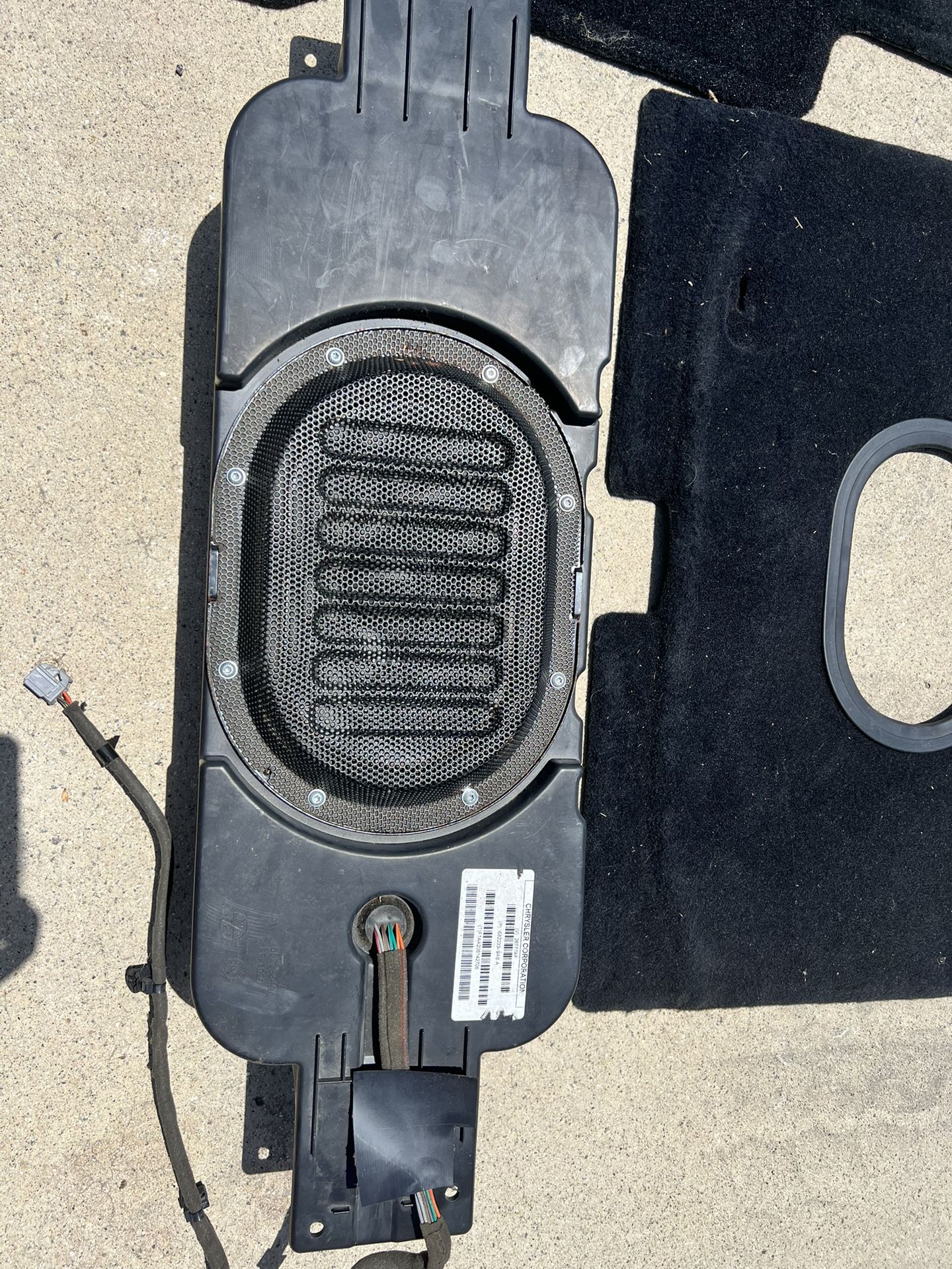 Jeep Wrangler Subwoofer