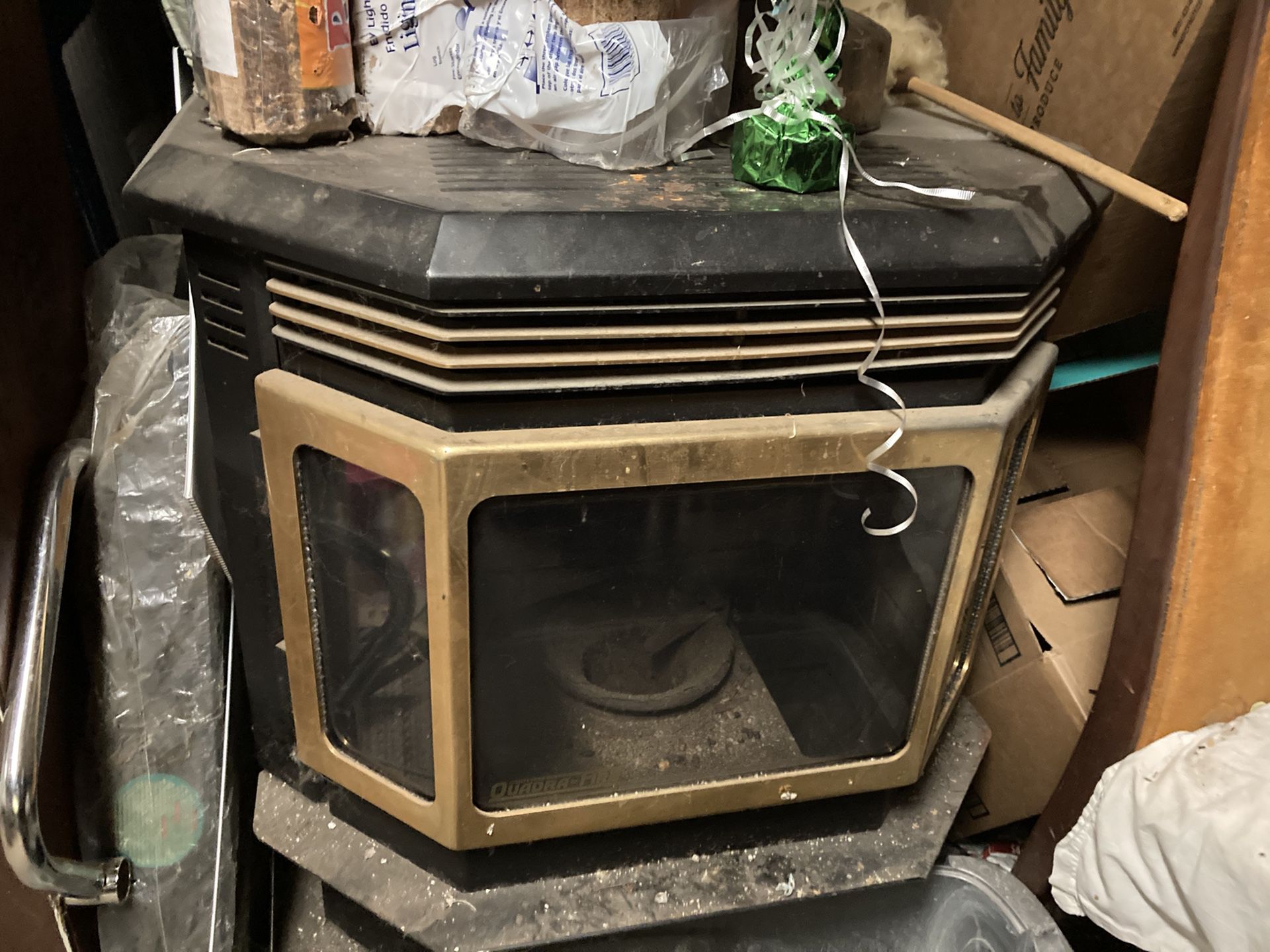 Used Pellet Stove -works great!