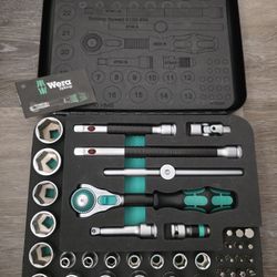 Wera Zyklop Ratchet metric tool set 