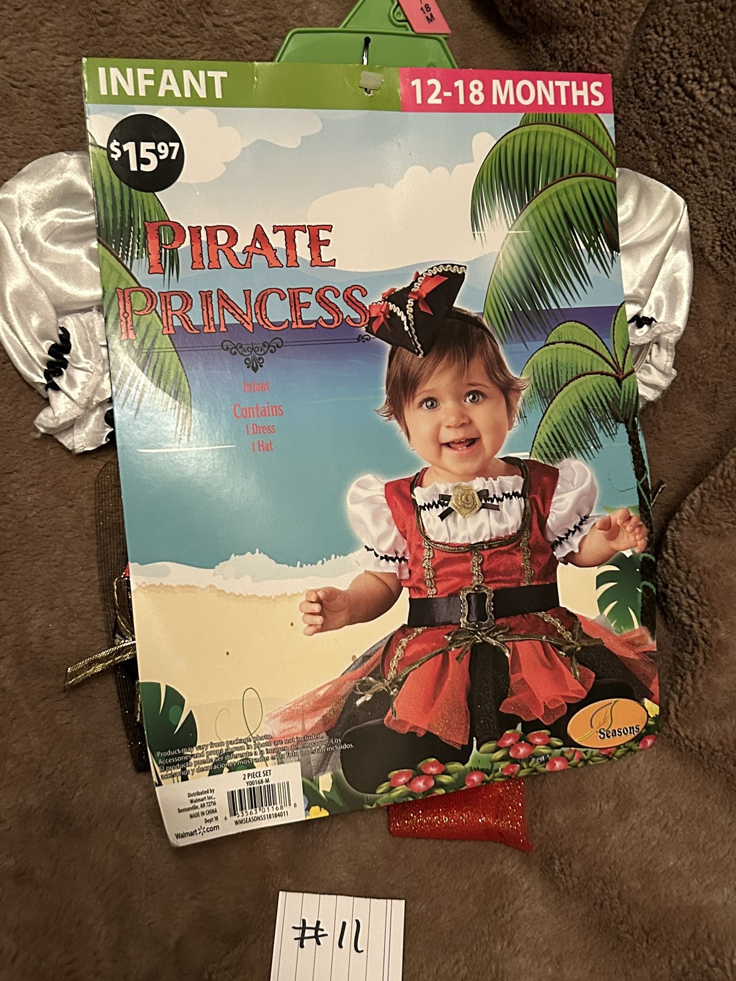 Halloween/ Pirate/ Baby  12-18 Months/15