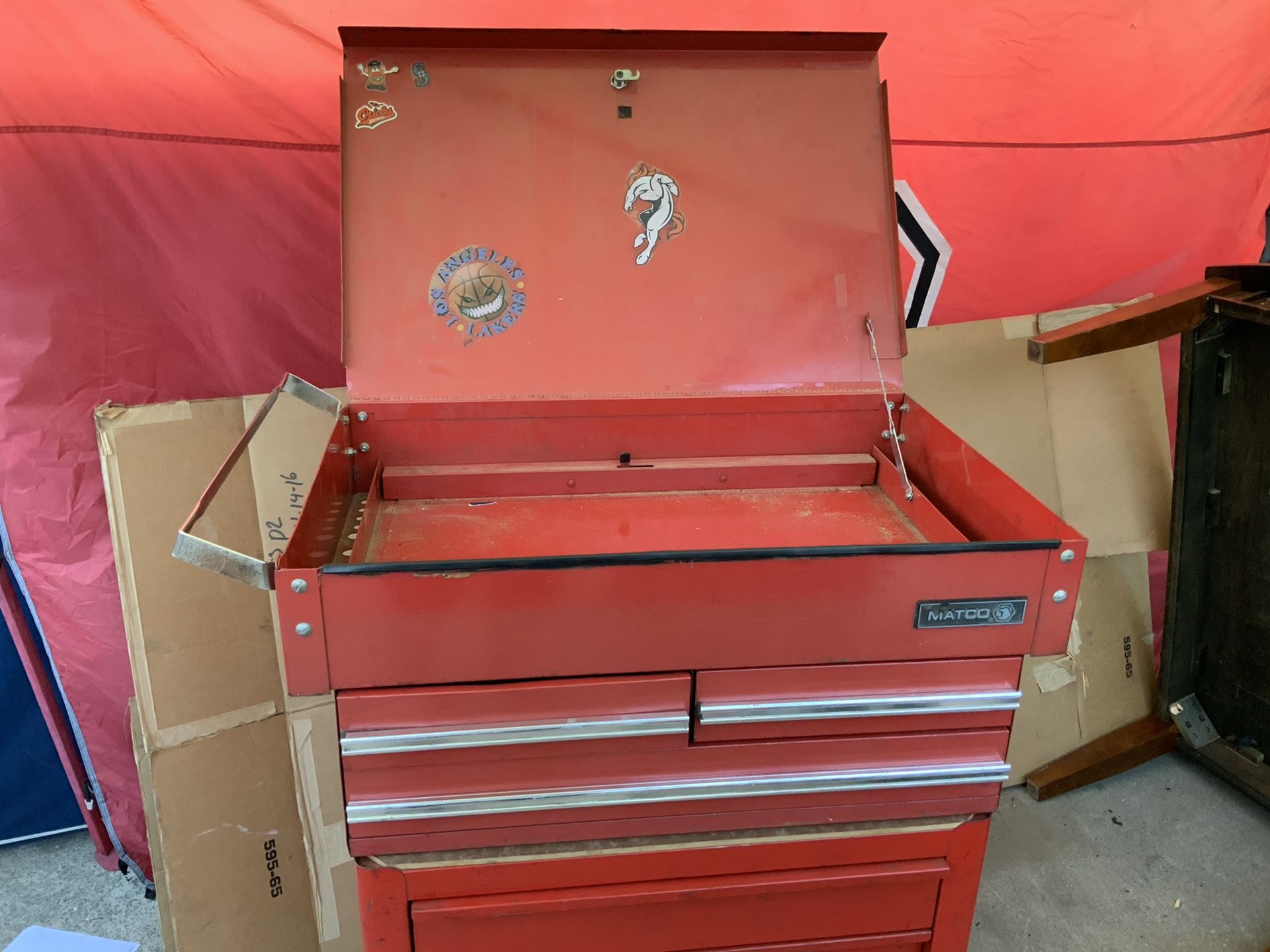 MATCO top tool box nice vintage for Sale in Garden Grove, CA OfferUp