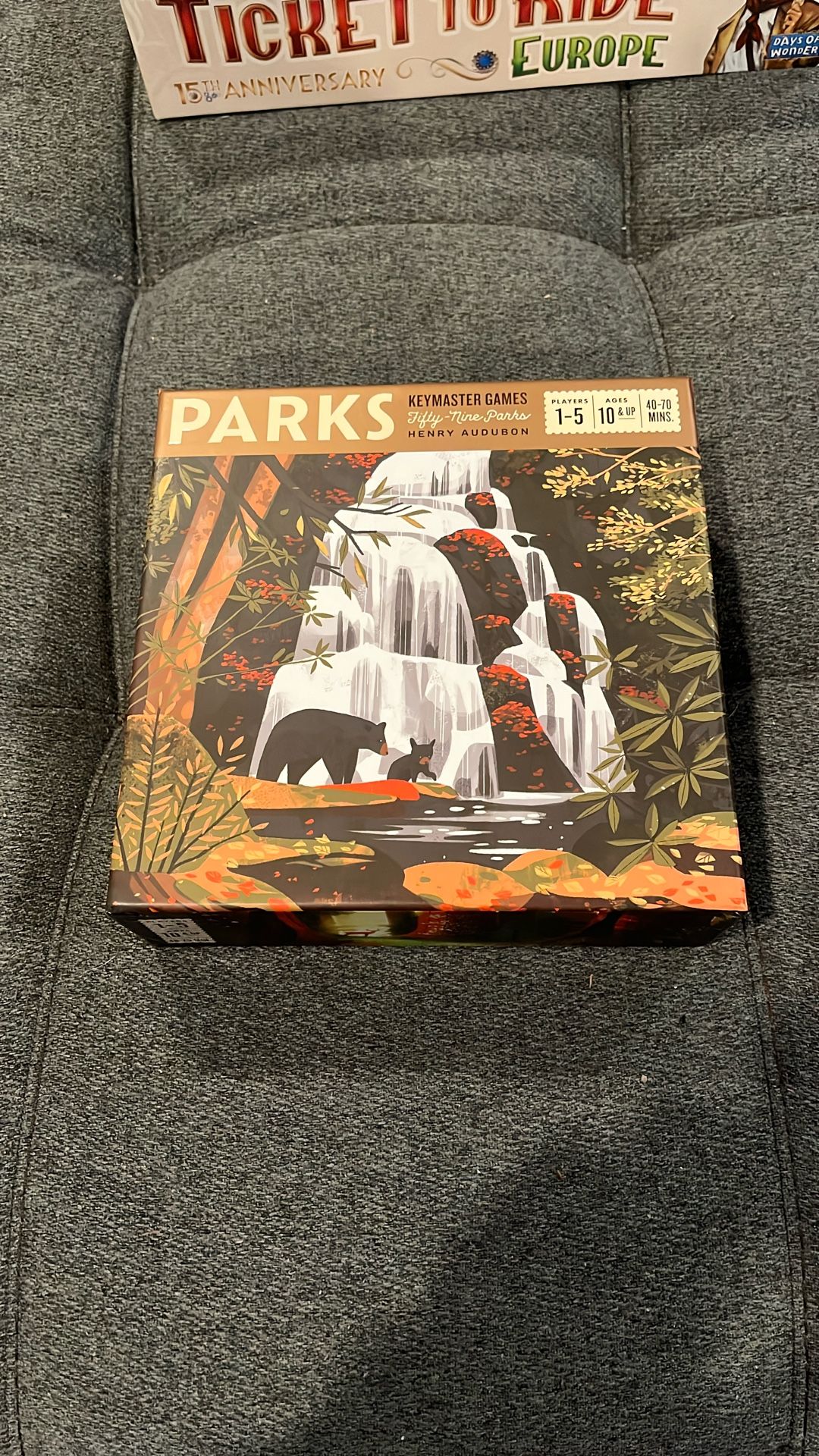 Parks Keymaster Games Fifty-Nine Parks Board Game