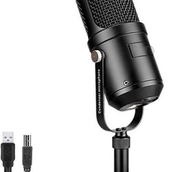 Studio Recording Microphoneh USB Streaming Condenser