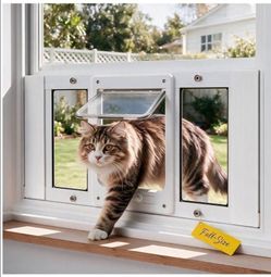 Full-Size Window Pet Door Insert
