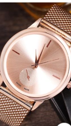 Women’s Luxury Quartz Watch Rose Gold
