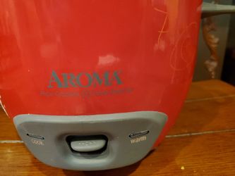Aroma 3 cup electric rice cooker, read description