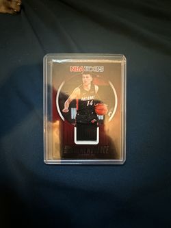 Tyler Herro Game Worn Jersey Card