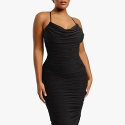 Black Mesh Shapellx Dress 