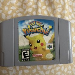 Hey Pikachu Nintendo 64