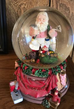 Musical Santa ornament