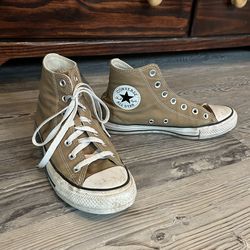 Brown Converse All Stars