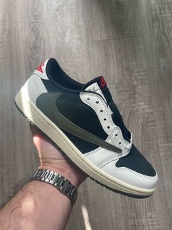 Jordan 1 Low Travis Olive(8.5US)