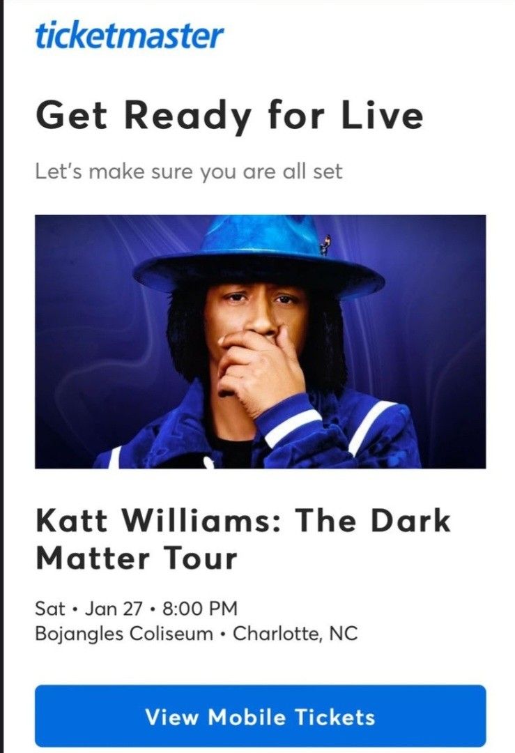 Tickets to see Katt Williams