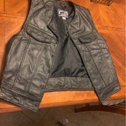 Cali Leather creations Size large Vest