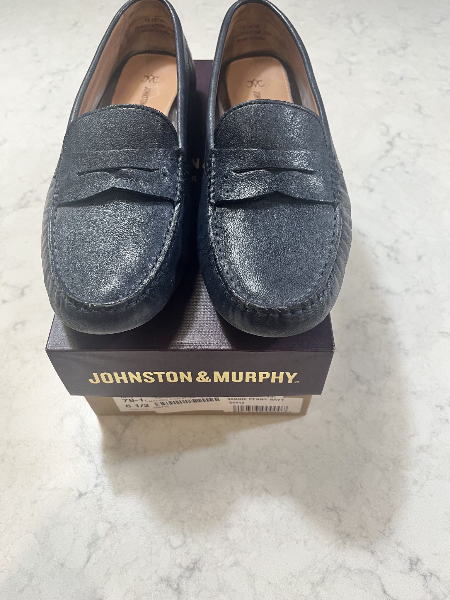 Johnston And Murphy Woman’s Penny Loafers