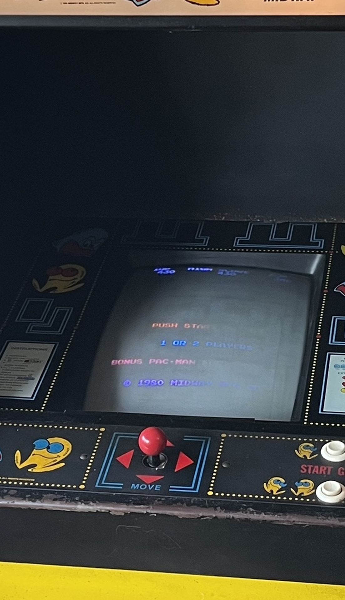 Pac-man Namco Midway Arcade Video Game