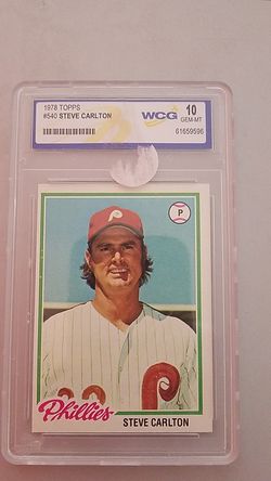 Steve Carlton( 1978 topps)
