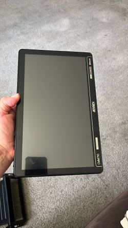 car/van flat screen sterio