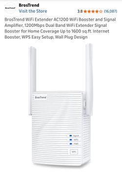 Bros Trend AC1200 Dual Band WiFi Extender