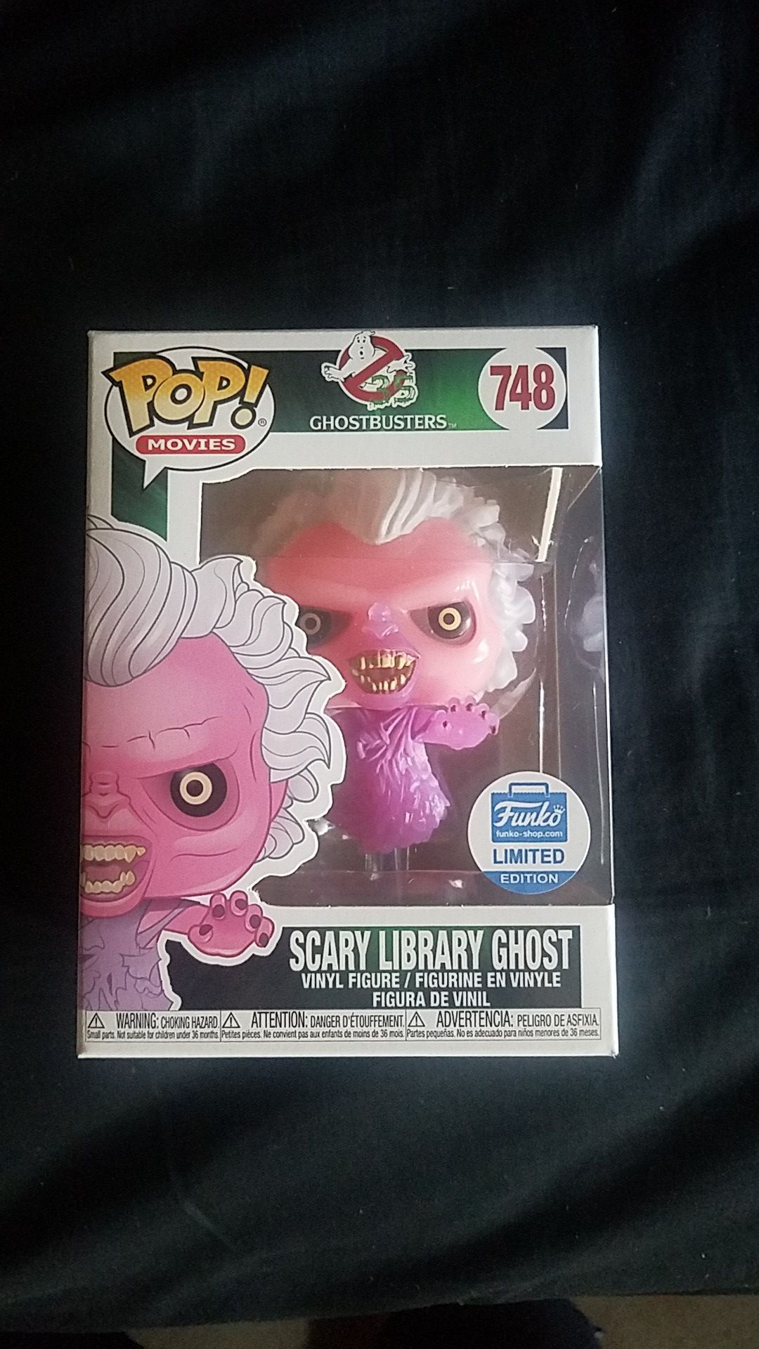 Scary Library Ghost Funko Shop Excl