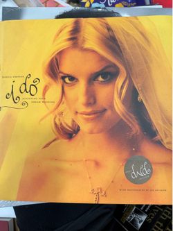Jessica Simpson wedding book.
