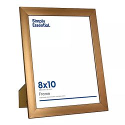 Simply Essential Gallery 8-Inch x 10-Inch Wood Picture Frame in Bronze OBO