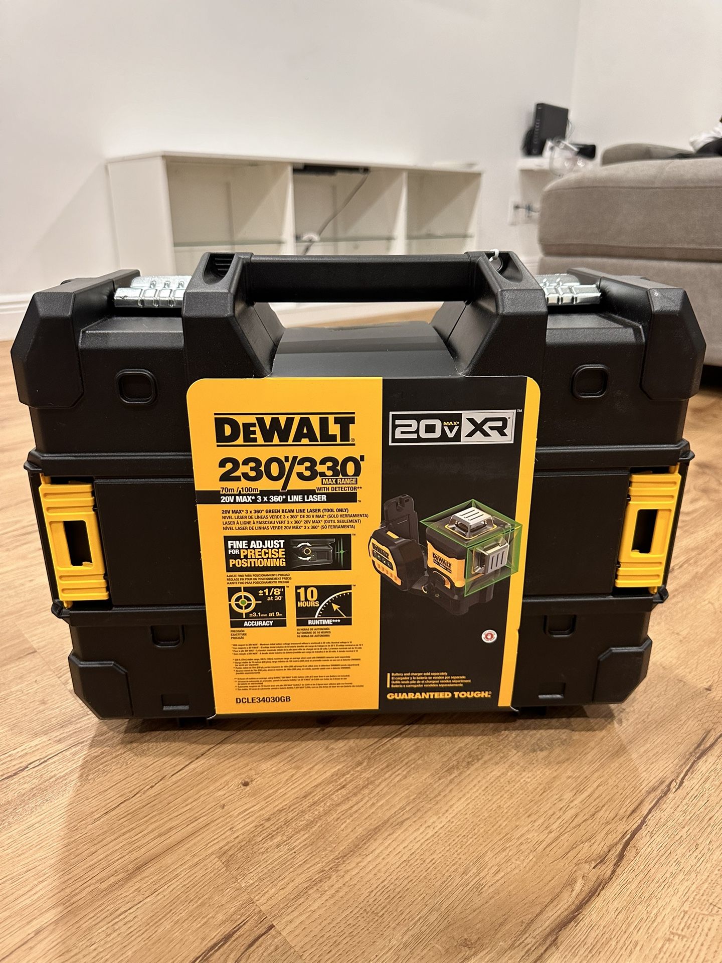 20V/12V Cross-Line Laser Level