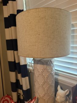 Off White Lamp