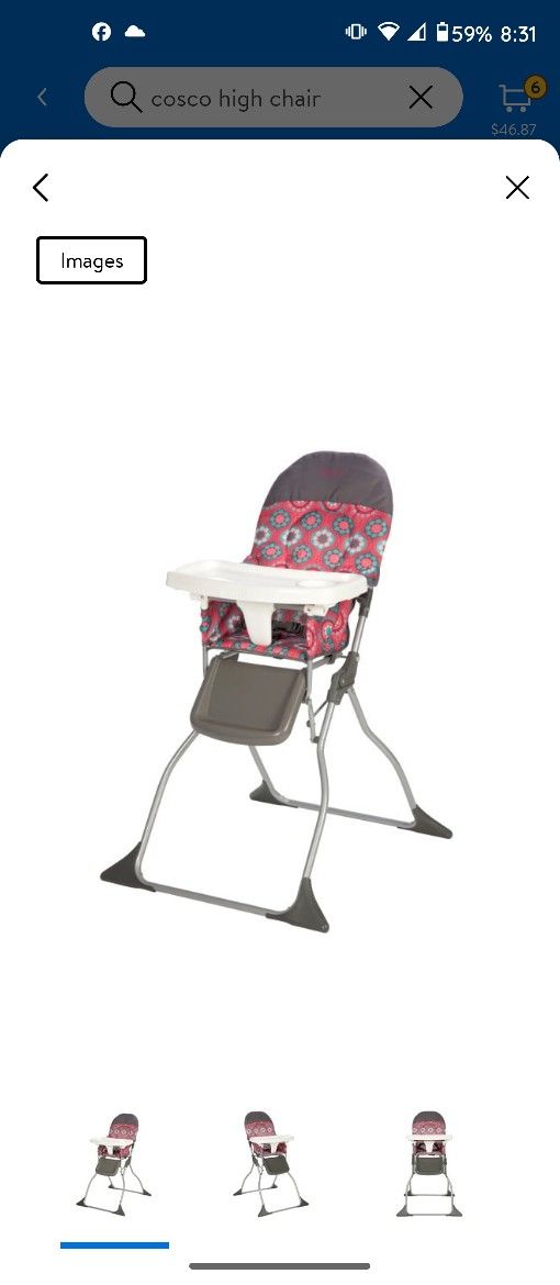 Cosco High Chair 