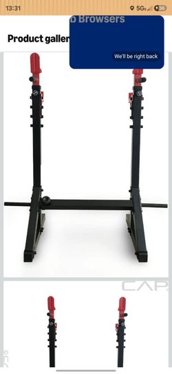 CAP multi function adjustable squat rack