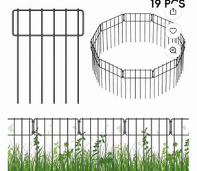 19 Pack garden Fence 17in(H) x 20.6Ft(L)