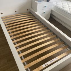 IKEA Twin Size Bed Frame Mattress Is Not Included