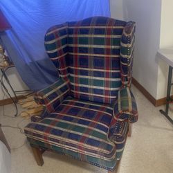 Plaid Chair 