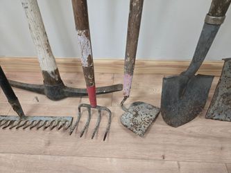 Assorted yard tools