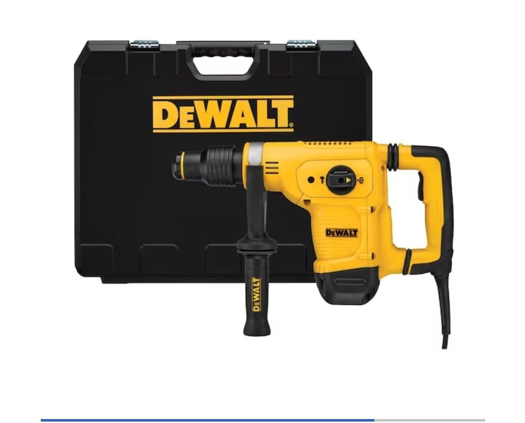 10.5 Amp 1-1/8 in. Corded SDS-MAX Chipping Concrete/Masonry Rotary Hammer with SHOCKS and Case
