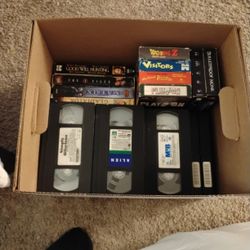Random VHS Collection Lot 