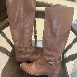 Woman’s Coach Leather Boots