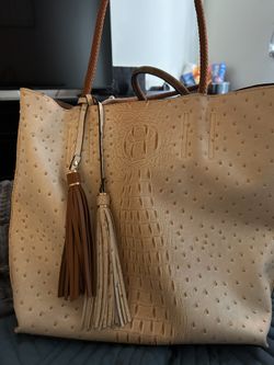 Kim Rogers Ostrich Tote