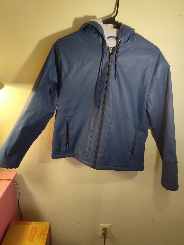 Old Navy Small Boys Insulated Rain Jacket