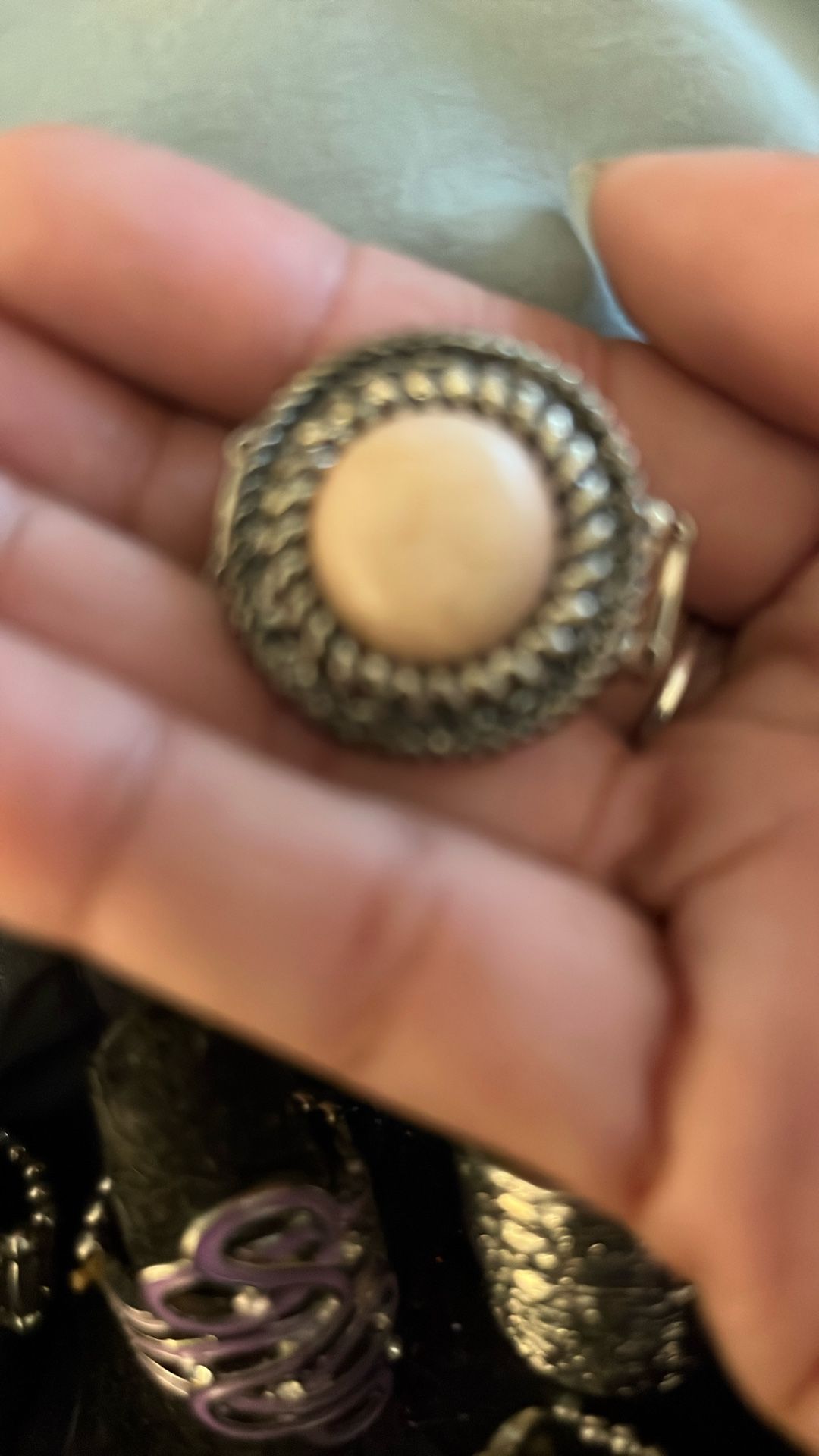 Santa Fe Aztec looking ring