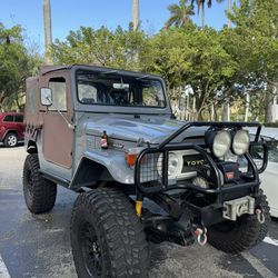 1974 Toyota Landcruiser Fj40 With 1fz-f Engine 