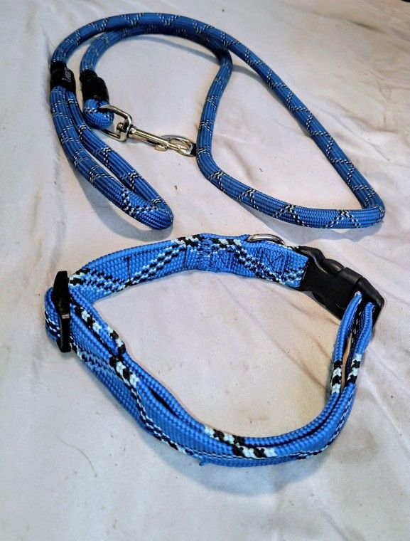 Climbing Rope Dog Collar & Leash 