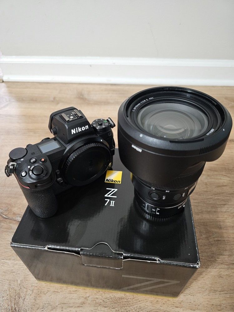 Nikon Z7ii With Z24-70 F2.8