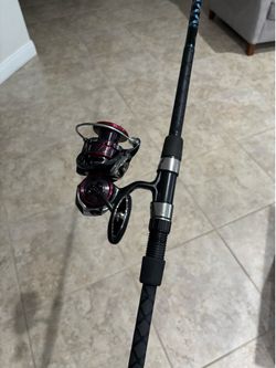 Daiwa Ballistic MQ 4000 on 8ft Offshore Angler Power Stick